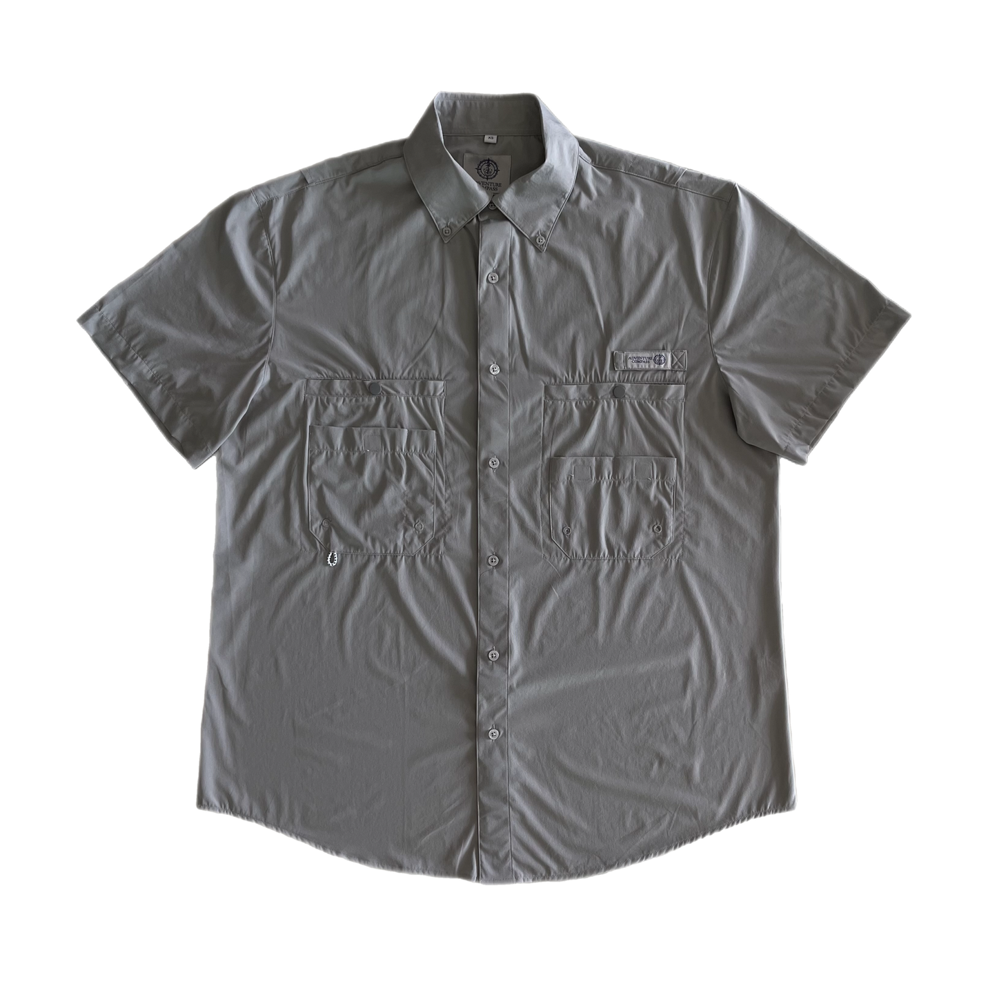 AC Men's Short Sleeve Shirt-Gray