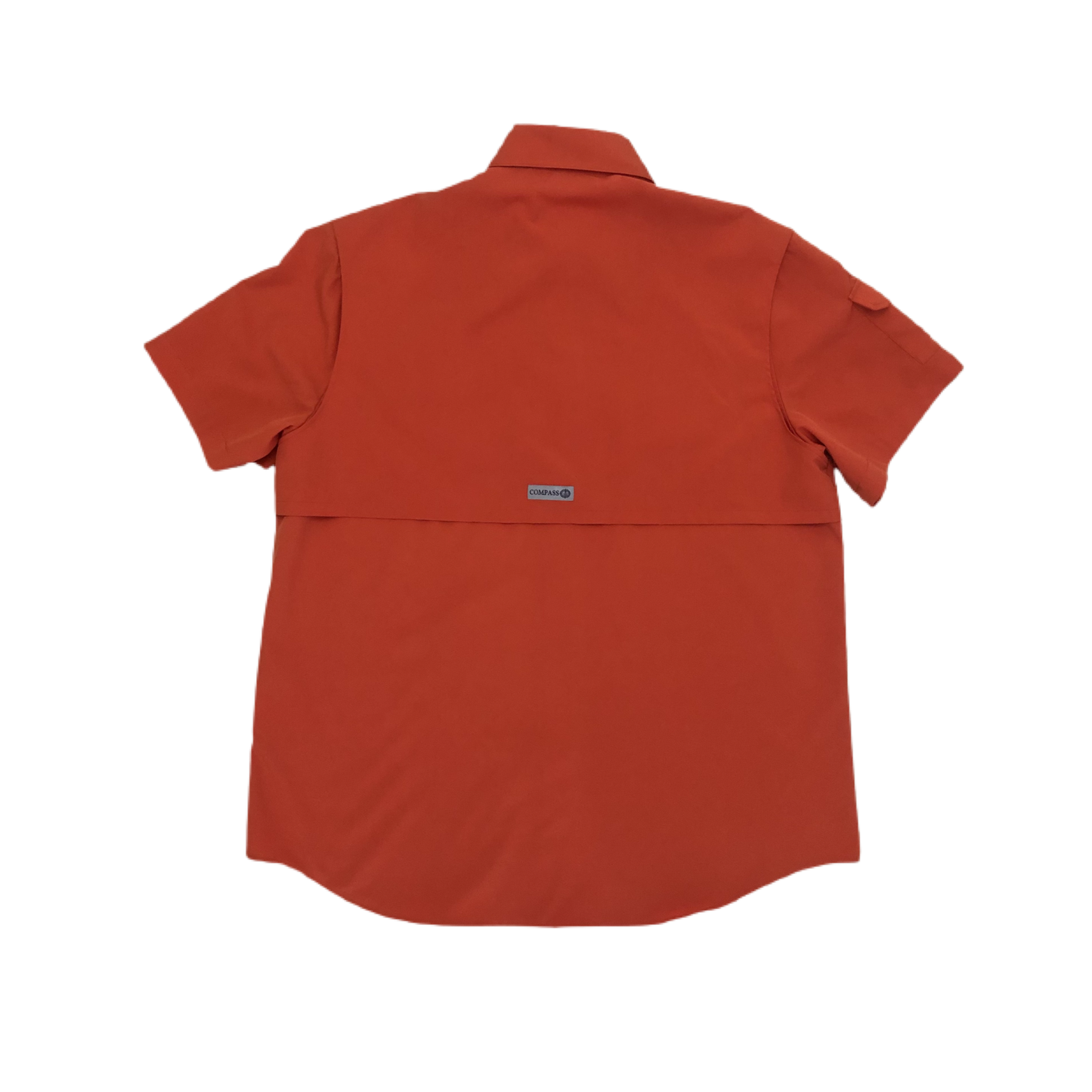 Orange Men's Short Sleeve Shirt