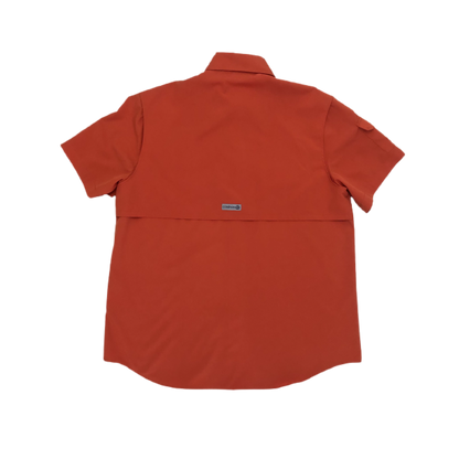 Orange Men's Short Sleeve Shirt