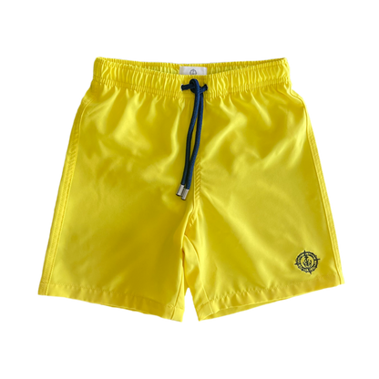 Kids Swim Shorts-Yellow