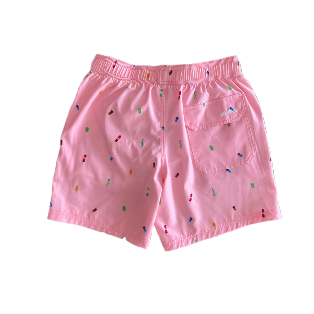 Men's Swin Shorts-Pink